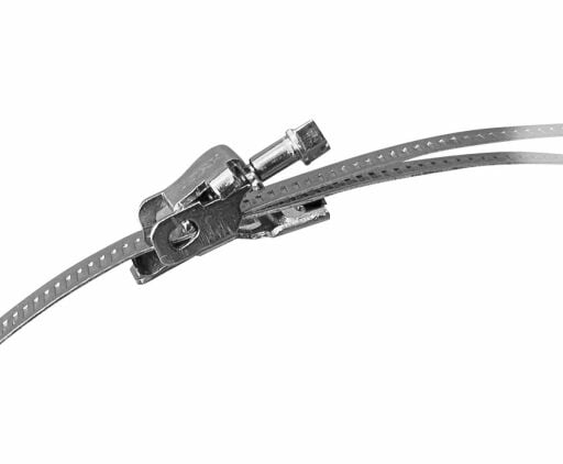 مشبك معدني شريط معدني