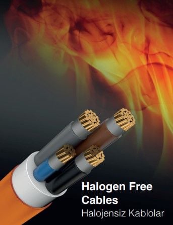كابلات خالية من الهالوجين