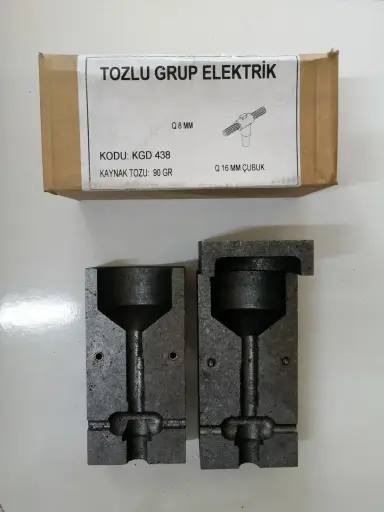 Termo kaynak potası bakır kaynak Cadweld pota ekzotermik birleştirme