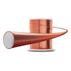 Fİ8 mm Q8 Alüminyum Bakır Kaplama İletken (METRE)