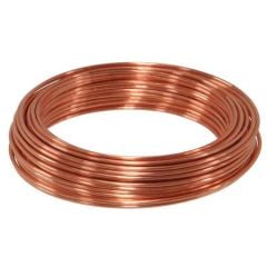 Fİ8 mm Q8 Alüminyum Bakır Kaplama İletken (METRE)