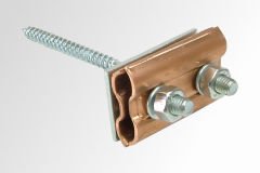 Duvar İniş Kroşesi 2x50mm Bakır Tutuculu - 12 CM