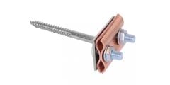 Duvar İniş Kroşesi 2x50mm Bakır Tutuculu - 12 CM