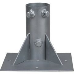 Paratoner Direk Sehpası - 2' Direk İçin Betona Sabitleme Montaj Sehpası