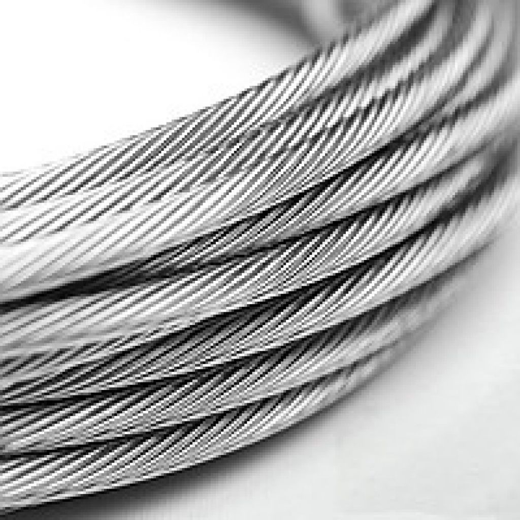 1 x 120 mm Çelik Özlü Galvaniz Örgü İletken 1 ton