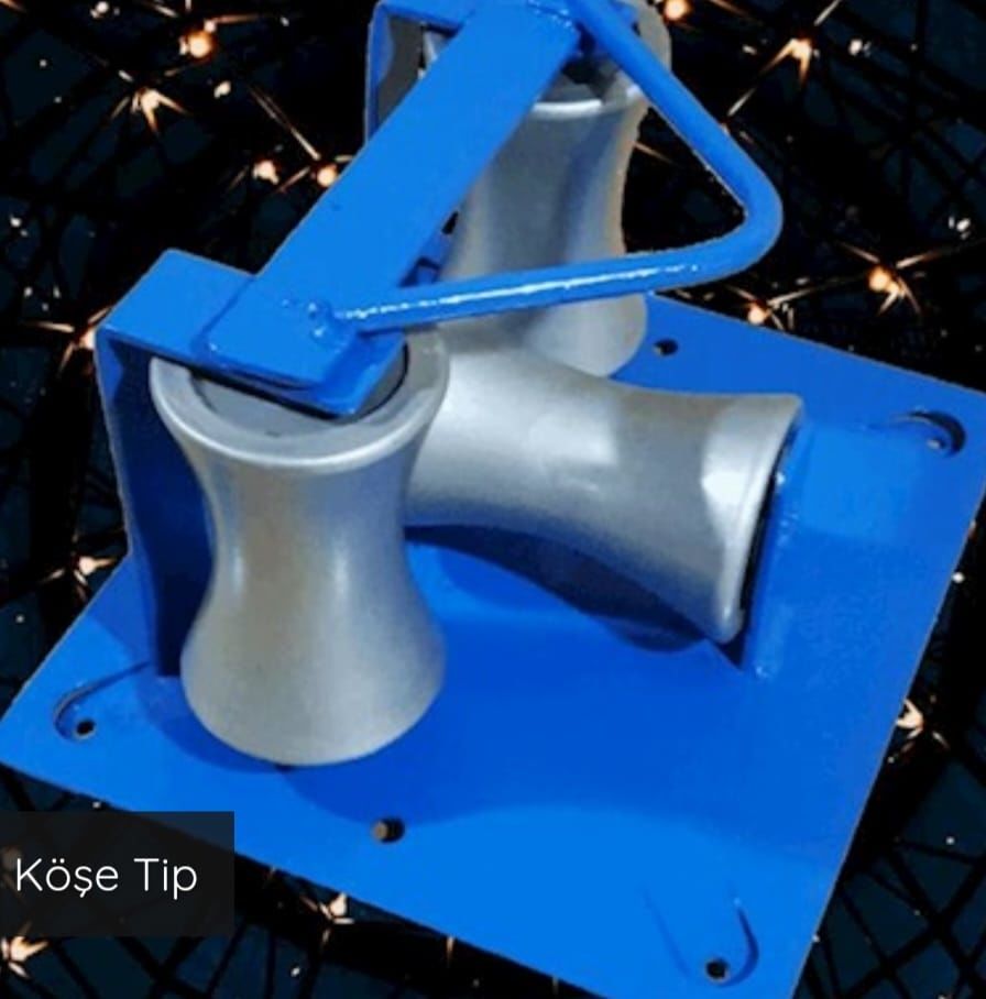 KÖŞE TİP KABLO YÜRÜTME MAKARASI