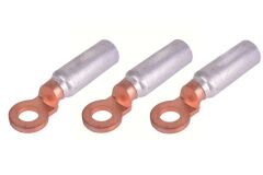 Bi-Metal Al-Cu Sıkmalı Kablo Pabucu 185mm
