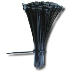 250 x 4.8 Ultraviyole Kablo Bağı Siyah 100 Adet (Paket)