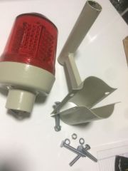 Uçak İkaz Lambası 220 v  AC - TEK TAŞIMA KONSOLLU