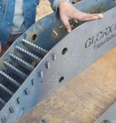 ZEMIN TİPİ MAKARA AÇICI 250 KG  RAMPALI - 3mm - KA250Z