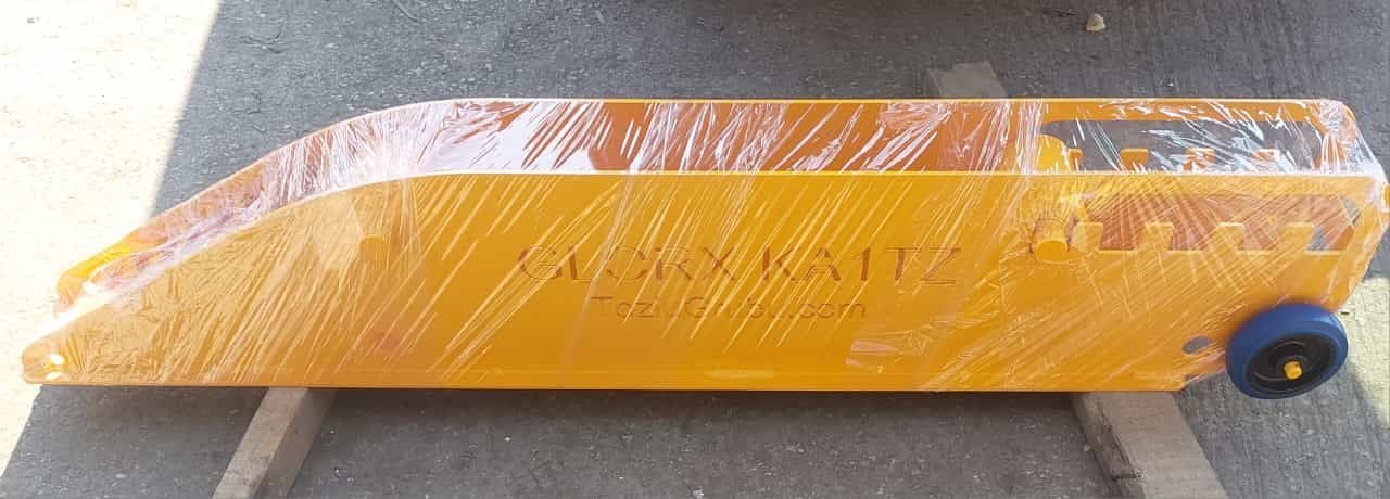 НАПОЛЬНЫЙ РАЗВОРОТНИК С РЕГУЛИРУЕМЫМ ДИАМЕТРОМ 2-ТОННАЯ РАМПА - 6 мм - KA2TZ