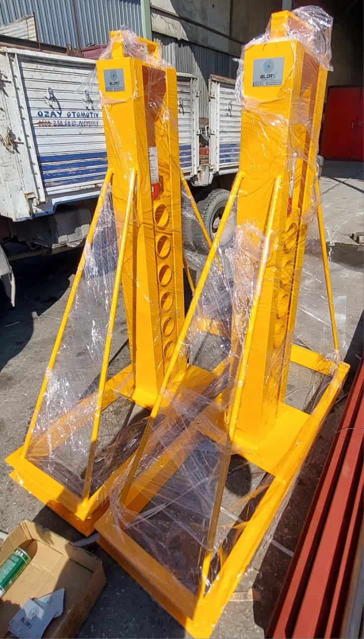 1 TONLUK KABLO MAKARA AÇMA SEHPA APARAT PLATFORMU HİDROLİK KRİKOLU GLORX MARKA  - 5mm - KA1T-HK