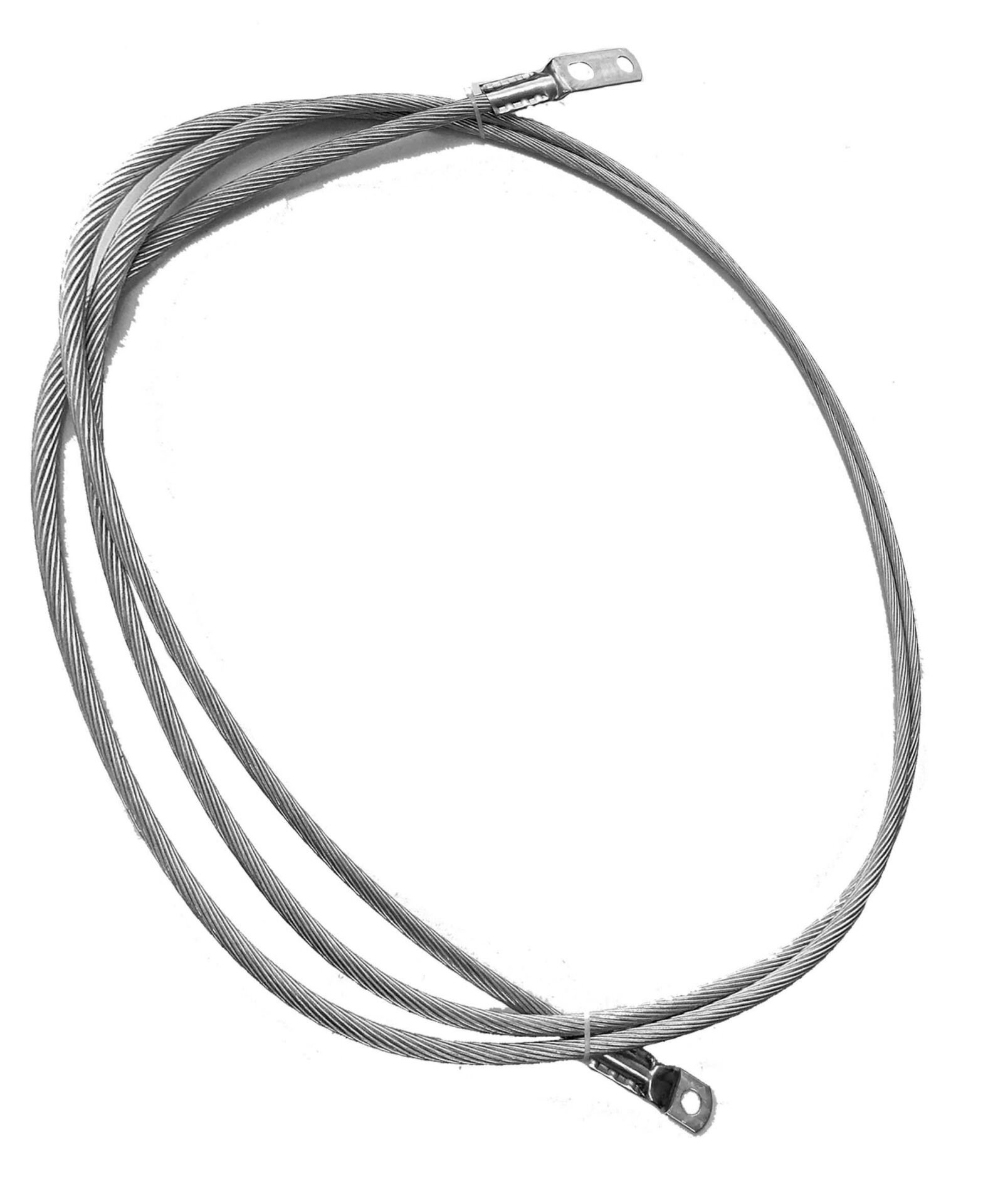 1X95 GROUNDING CONDUCTOR 5 METERS WITH READY-MADE SHOE AND DOUBLE HOLE