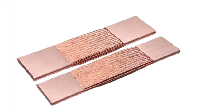 25X250 MM BRAIDED COPPER FLEXIBLE BAR - WALL THICKNESS: 2 MM