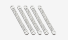 16X300 MM BRAIDED TIN COATED FLEXIBLE BAR - WALL THICKNESS: 2.5 MM