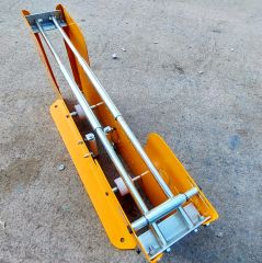 ŞERİT AÇMA SEHPASI TEK HAZNE Galvaniz Topraklama şeridi açma makinesi