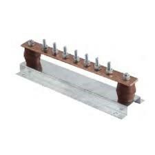 5 ADET İZOLATÖRLÜ TOPRAKLAMA BAKIR EŞPOTANSİYEL BARA 30X3X300mm
