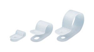 6,35 (1/4'') Plastik Kablo Kelepçesi 100 adet