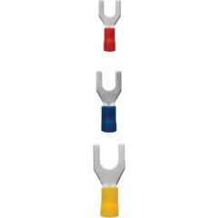1.5 - 2.5 mm - M5 Fork Type Insulated Cable Lugs