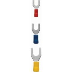 4 - 6 mm - M8 Çatal Tip İzoleli Kablo Pabuçları
