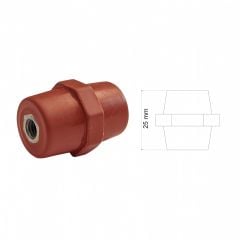 Mesnet İzolatörü Mini Boy - M5-2S-FIÇI - 25mm
