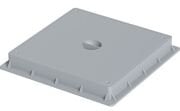 PLASTIC LOGAR PLAIN FRAME GRAY 20X20