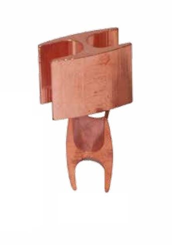 50-120mm H Tipi Bakır Klemens