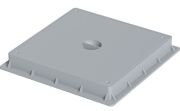 PLASTİK LOGAR SADE ÇERÇEVE GRİ 55X55