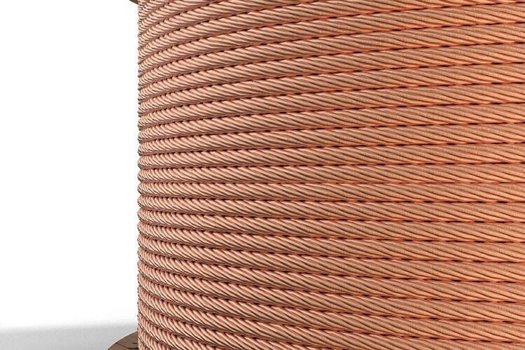 1*70 mm Alüminyum Üzeri Bakır Kaplama Örgülü İletken METRE