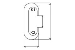 120-120mm C Type Copper Terminal