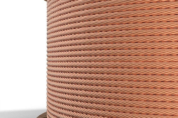 1x10 MM ÖRGÜLÜ TAM BAKIR TOPRAKLAMA İLETKENİ 1 kg