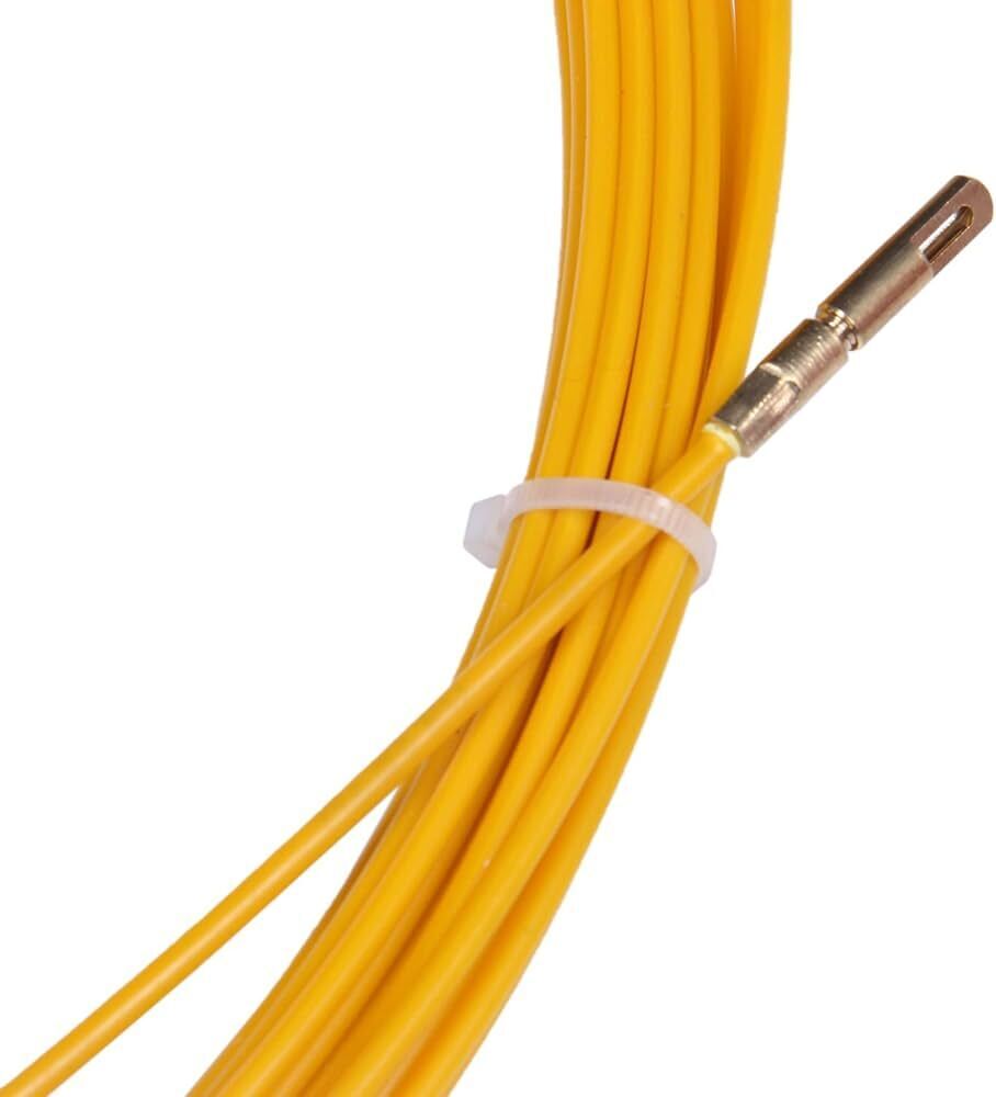 5mm SUSTA 15 MT  FİBER ÇELİK KABLO ÇEKİM KLAVUZU makarasız