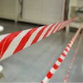 Emniyet Şeridi alan İkaz şeridi naylon kırmızı beyaz 500 mt x en 65mm