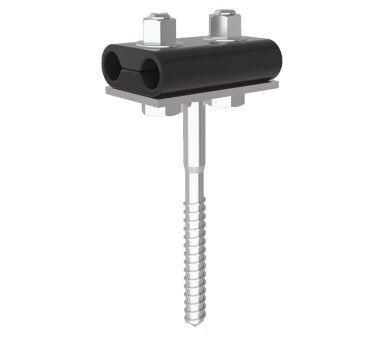 خطاف حائط بلاستيكي تريفون 1 × 50 مم² 10 سم