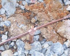 Cross connection Q8mm Rod 4 Line Joint Copper Aluminum Thermowelding Pot Cadweld Copper Welding
