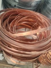 30X3mm Bakır Topraklama Şeridi - 1 TON  ALIM İÇİN