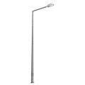 4 metre tek konsol AD1 40 10 konsol boyu 1 metre yeni tedaş galvaniz poligon aydınlatma sokak direği