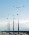 AD1 60/15 TEDAŞ Galvaniz poligon Aydınlatma Direği tek konsol konso boyu 1,5 mt
