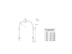 Beton Direk Kelepçesi TRAVERS No:5 (115cm) T.Ç 31,5/930-12 K