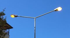 AD2 130/20 Galvanized Lighting Pole