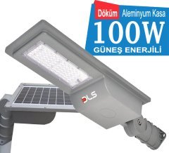 100W Solar Powered Street Park Garden DLS Solar Led Lamp
