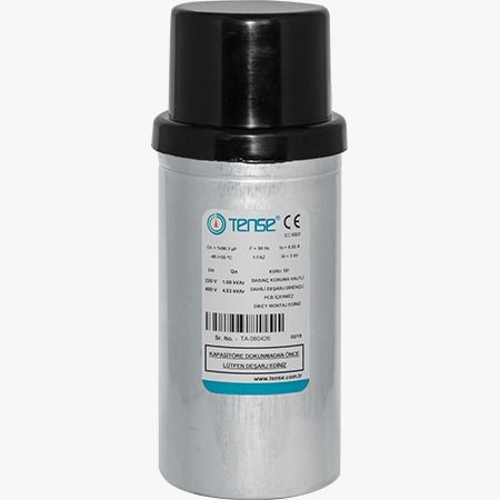 TMK-2.5 (230V) 2,5kVAr Monofaze Alçak Gerilim Güç Kondansatörü