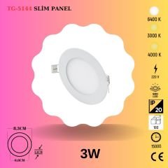 3W Slim Panel