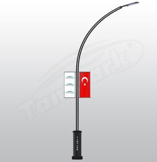 Tozlu T9420 80-100W POWER LED RGB LED Modern Aydınlatma Direği