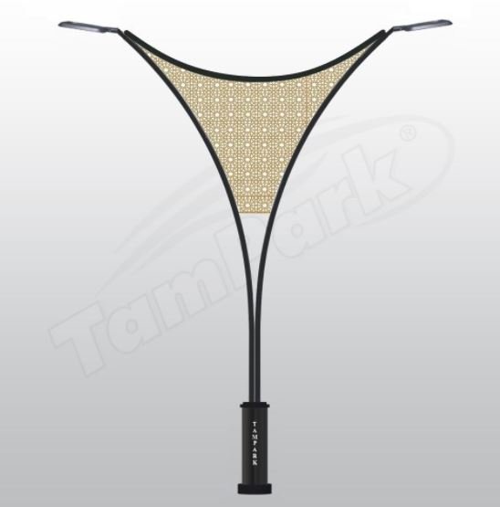 Tozlu T9405 2x80-100W POWER LED Modern Aydınlatma Direği