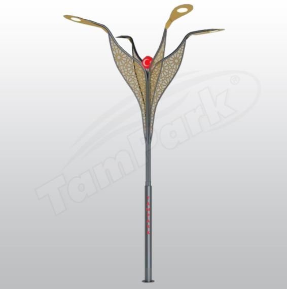 Tozlu T7012 4x80-100W LED Modern Aydınlatma Direği