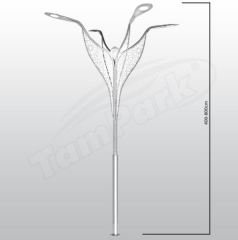 Tozlu T7012 4x80-100W LED Modern Aydınlatma Direği