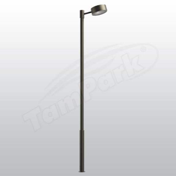 Tozlu T5332 1x70-150W G12 / Metal Halide 1x45W E27 Modern Aydınlatma Direği