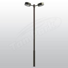 Tozlu T5331 2x70-150W G12 / Metal Halide 2x45W E27 Modern Aydınlatma Direği