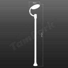 Tozlu T5221 45W LED Modern Aydınlatma Direği